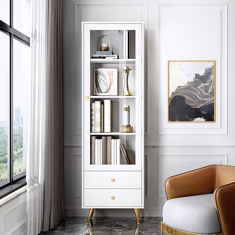 23,62 "Bois de large et métal 1 - armoire d'accent de porte, 2 - armoire d'accent tiroir - bois