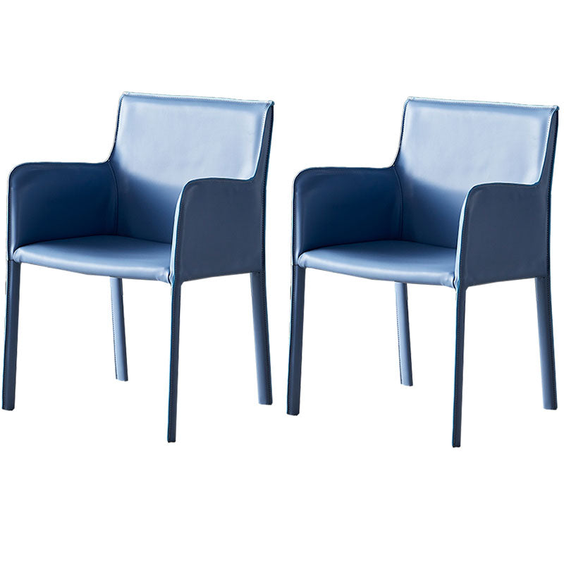 現代的なレザーダイニングルームチェアメタルダイニングアームチェアレストランで使用する