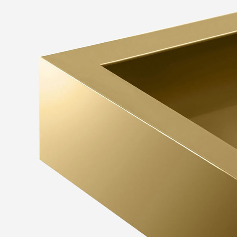 Mobile tv in legno ingegnerizzato in gambe in gamba in acciaio inossidabile