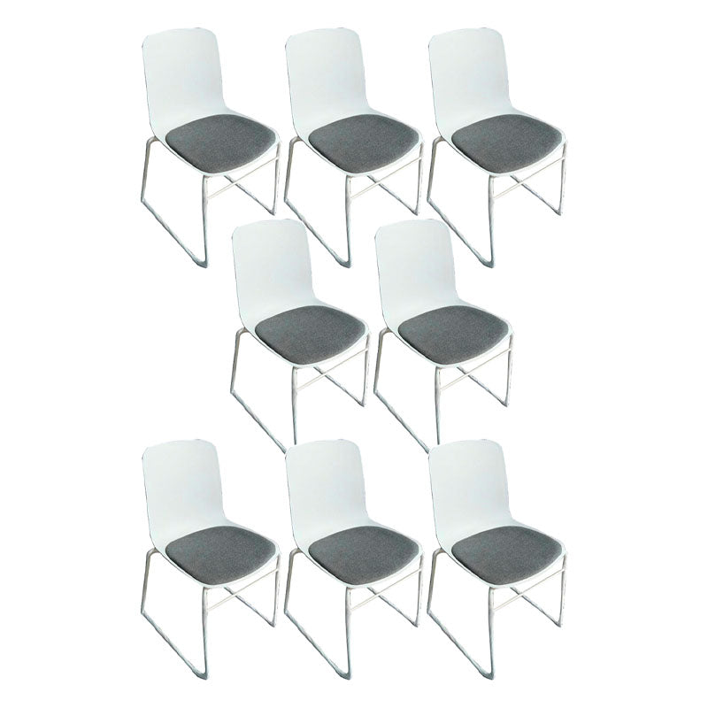 Sedia da ufficio contemporanea nessuna sedia da conferenza senza armi angosciante