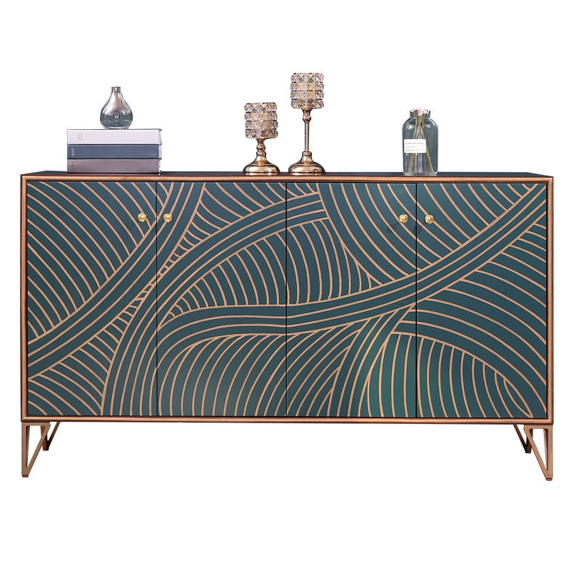 Sala da pranzo glam buffet server server legno buffet server con archiviazione