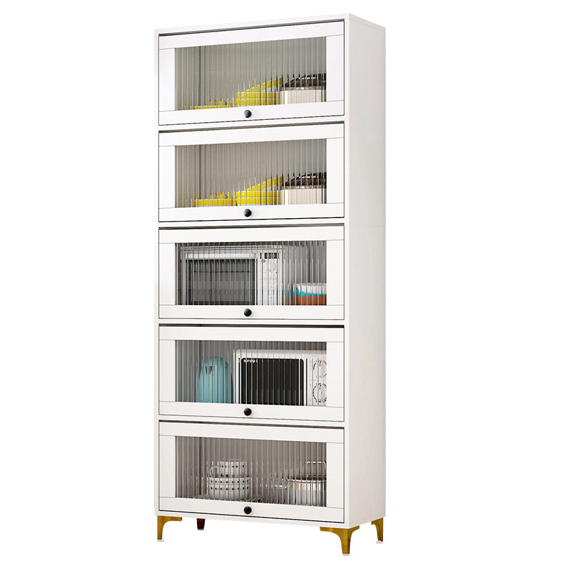 Servidor de vidrio templado de servidor de cocina de estilo glamorante para comedor para comedor