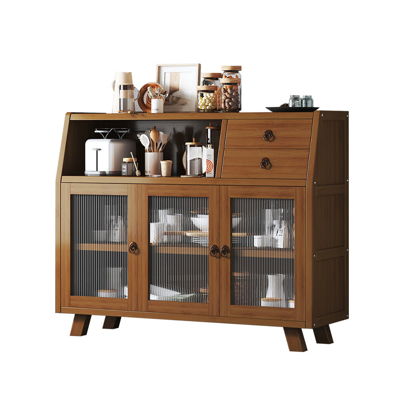 Moderner Stil eines Esstischs Bambus 38-Zoll-Höhenbuffettisch für die Küche