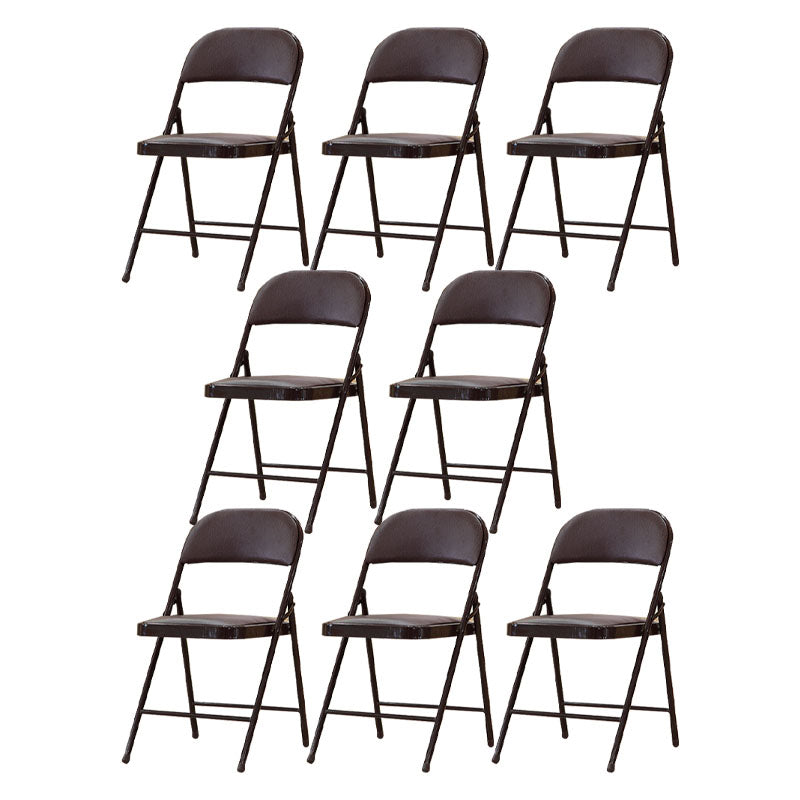 レザーマネジメントオフィスチェアモダンアームレス布張りのオフィスチェア