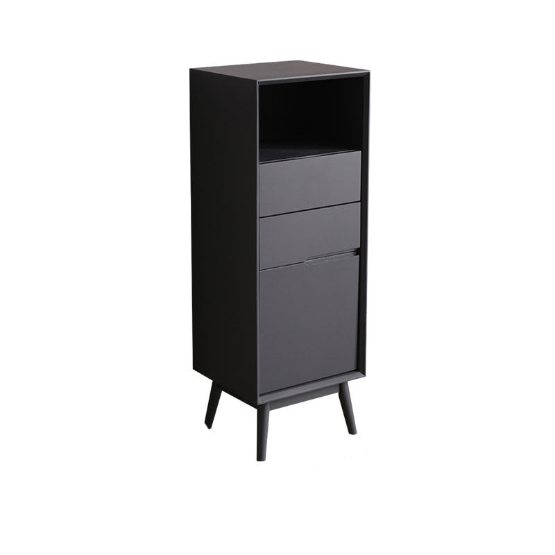 Armoire à accent moderne avec tiroirs de 13,77 "armoire latérale large 1 porte