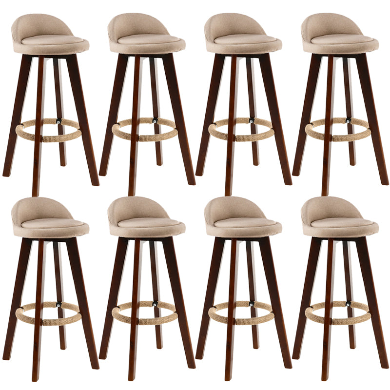 Cuscino in tessuto in legno contemporaneo in legno in finitura opaca per interno