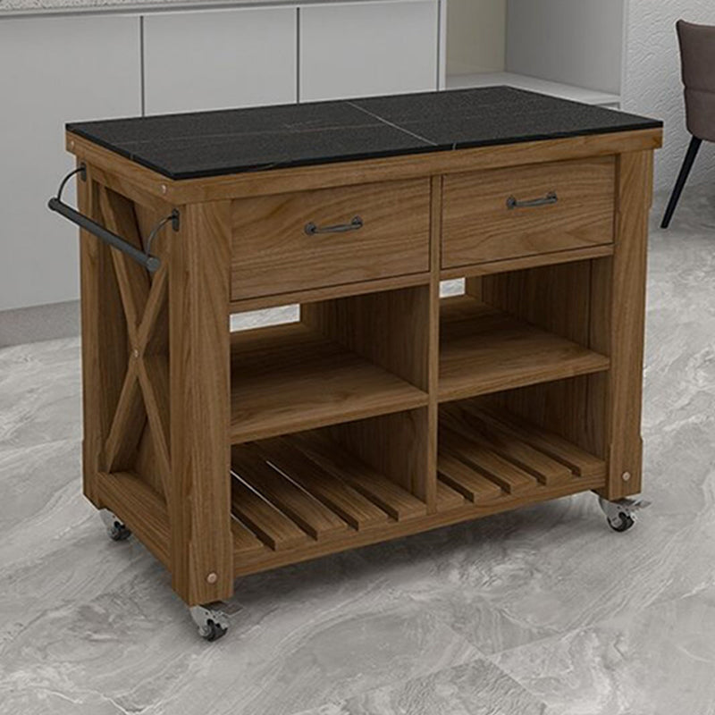 31,49 "carrello moderno moderno in alto carrello in legno per sala da pranzo