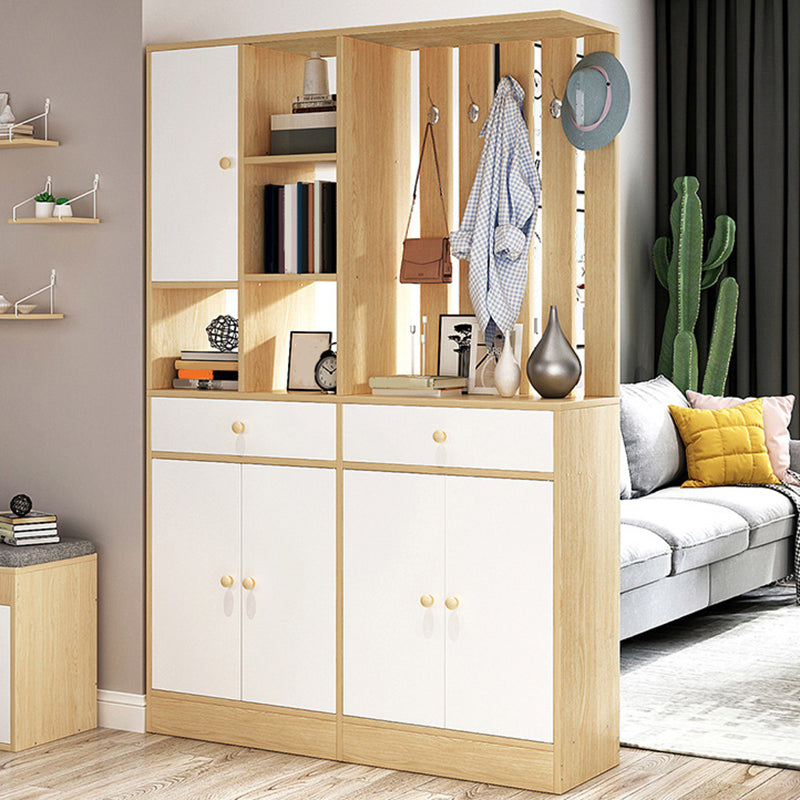 Modern Standard Shelf 11.81-inch Wide Floor Open Bookcase for Living Room