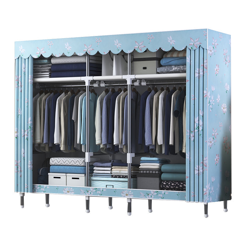 Hedendaagse stijl Garderobe Metal 1-deurs Garderobe Closet voor thuis