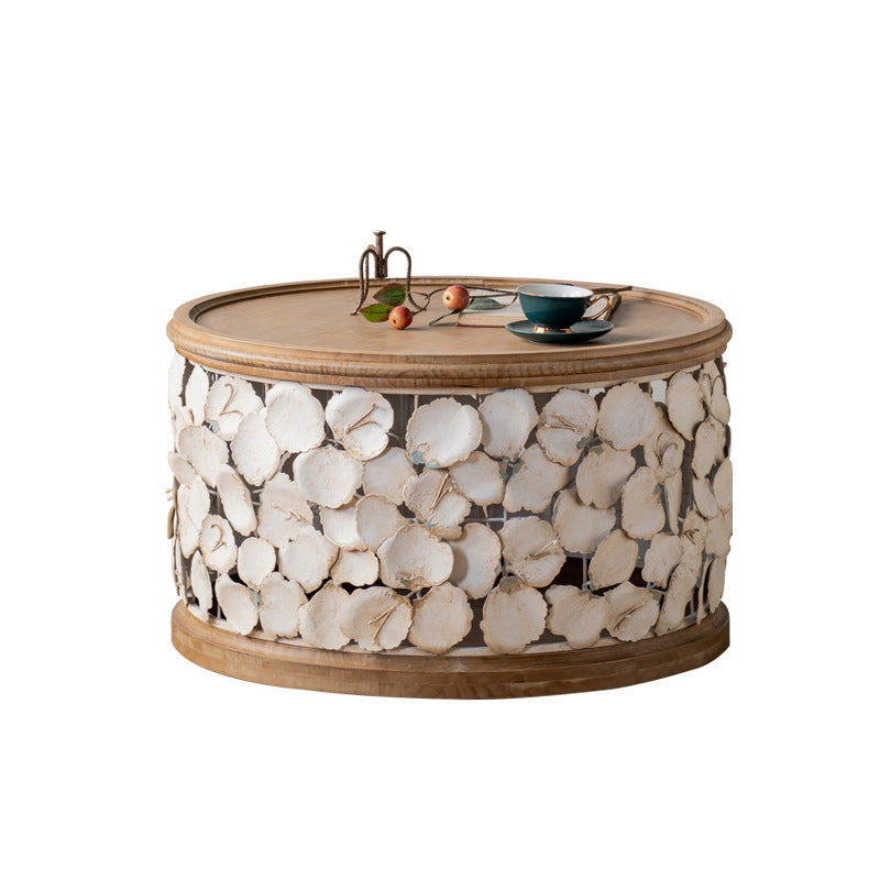 Tavolino da caffè in legno in legno francese in legno in legno