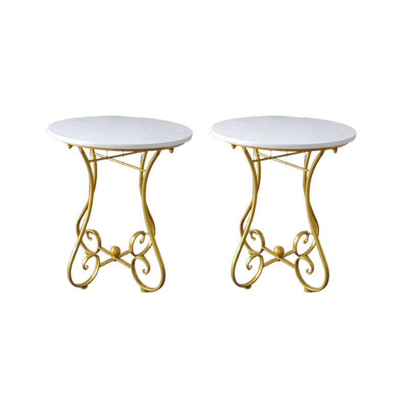 Table d'appoint en bois rond X-base Table d'extrémité minimaliste moderne pour le salon