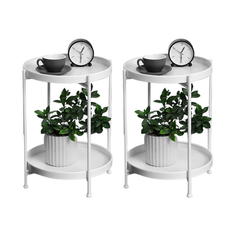 TABELLO LATURA LATURA DI MID secolo rotondo 4 gambe tavolo di fascia alta