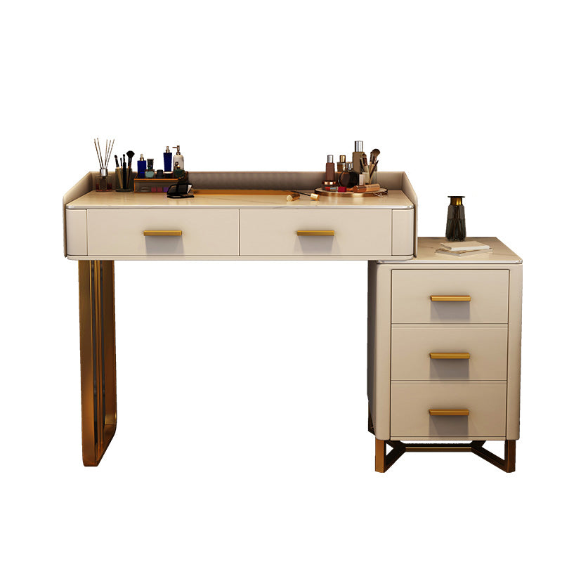 Vanité de maquillage noir / blanc