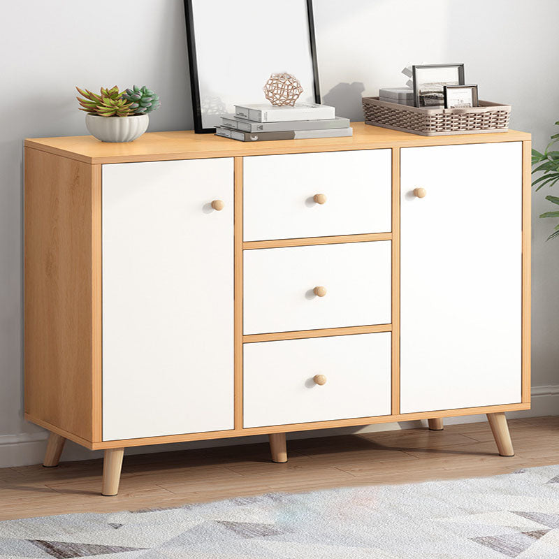 Contemporary Chest Horizontal Combo Dresser with Door for Home