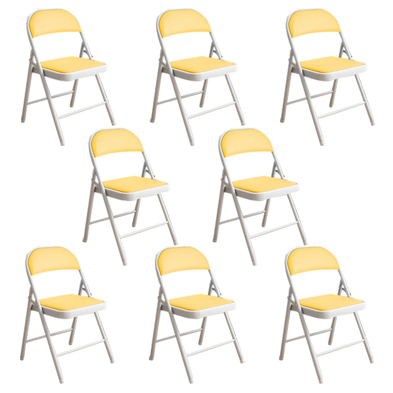 Président de conférence rembourrée sans bras Low Back Leather Conference Chair