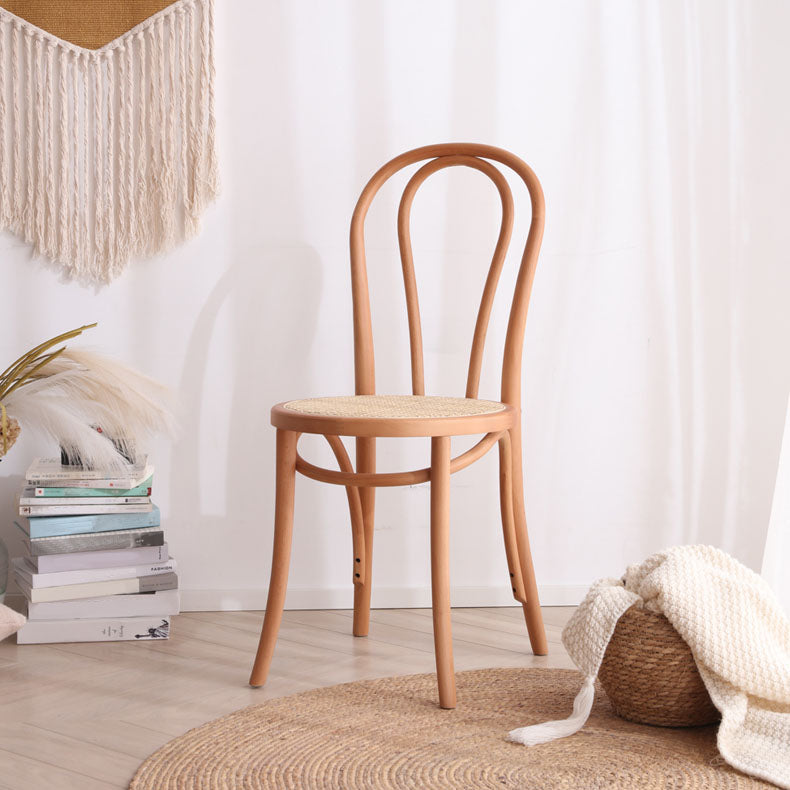 Modern Style Dining Chair Armless Chairs with Wooden Legs for Kitchen Wood 1 Piece Clearhalo 'Dining Chairs' 'Dining Tables & Seating' 'dining_chair' 'furn' 'furn_dining_chair' 'Furniture' 'Kitchen & Dining Furniture' 5767666