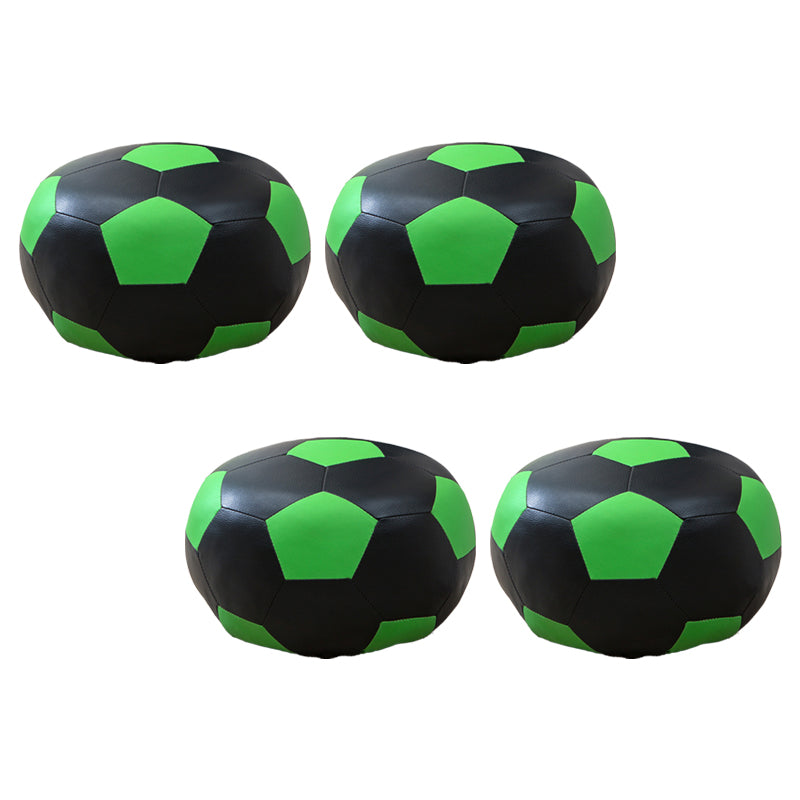 Tacler un faux cuir ottoman Pouf Pouf Pouf Modern Ottoman