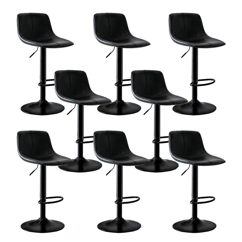 Casa moderna altezza regolabile da bar sgabello in pelle con finitura opaca