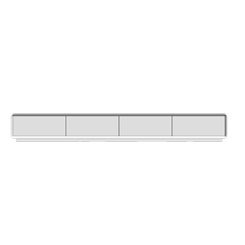 Noordse eenvoudige moderne tv -kast kleine familie woonkamer huishouden vaste houten tv -standaard