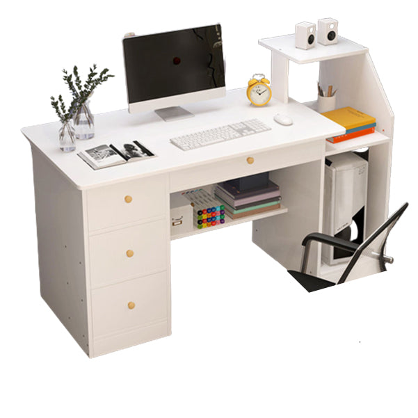 Home Writing Home Desk Rectangular Wood Credenza Bureau