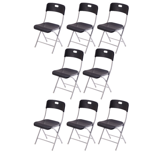 Sedia da ufficio imbottita moderna senza braccio.