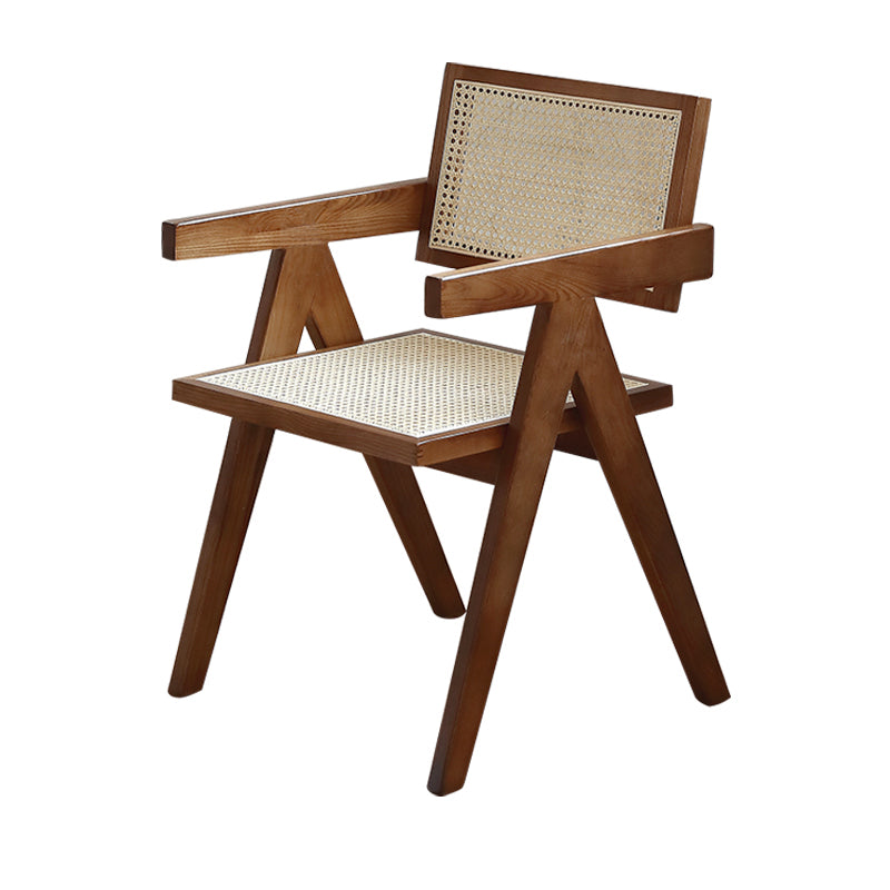 Sillas de estilo tradicional sillas de brazo de cocina de comedor con patas de madera