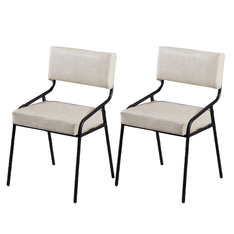 20.47 "brede industriële stijl enkele bankstoel vaste rug armloze stoel