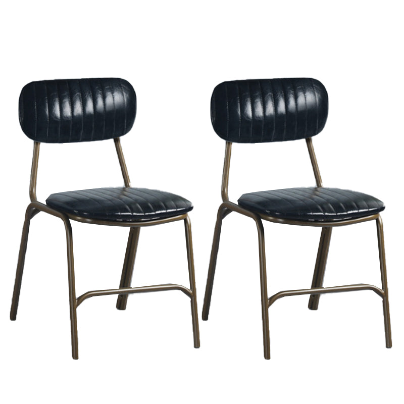 19.69 "brede industriële stijl Single Sofa Chair Fixed Back Basic Basic Four Legs Armless Chair