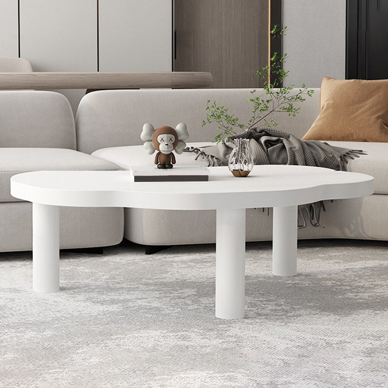 27,56 pollici di largo scandinavo tavolino da cocktail in legno massiccio