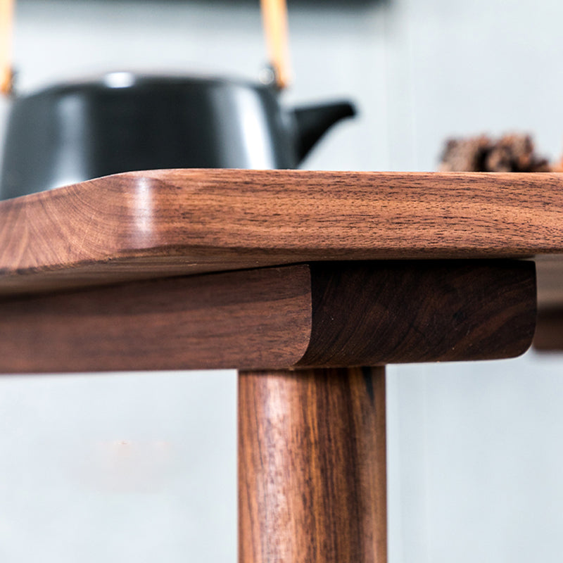 Scandinavian 4 Legs Coffee Table Set Wooden Coffee Table for Living Room