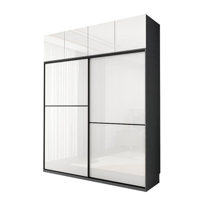 Modern Style Wardrobe White Color Wooden Wardrobe Closet for Home