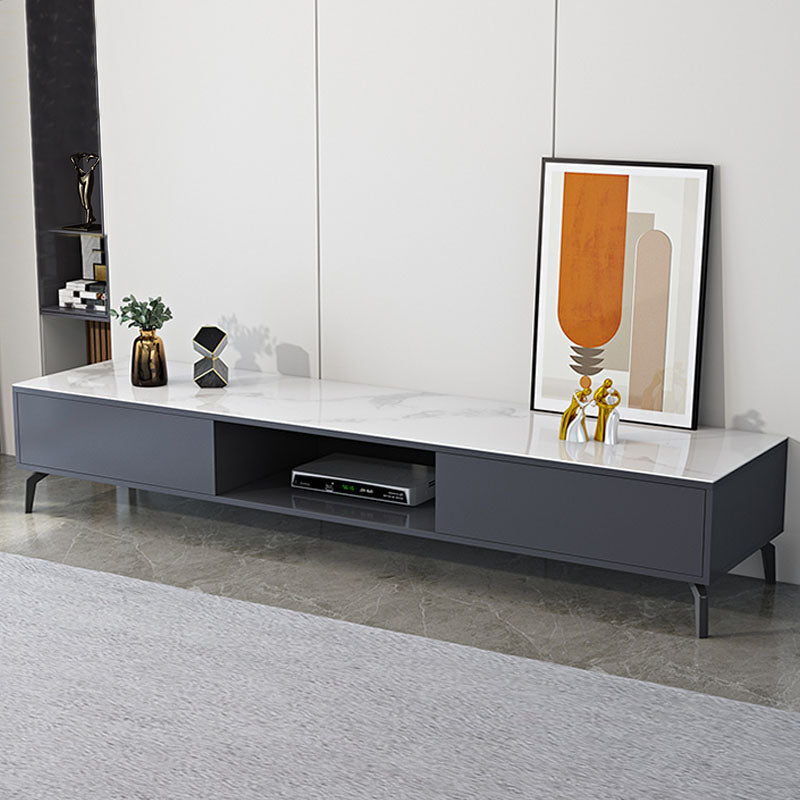 Tv -kast eenvoudige moderne licht luxe woonkamer combinatie gehard glas tv -standaard