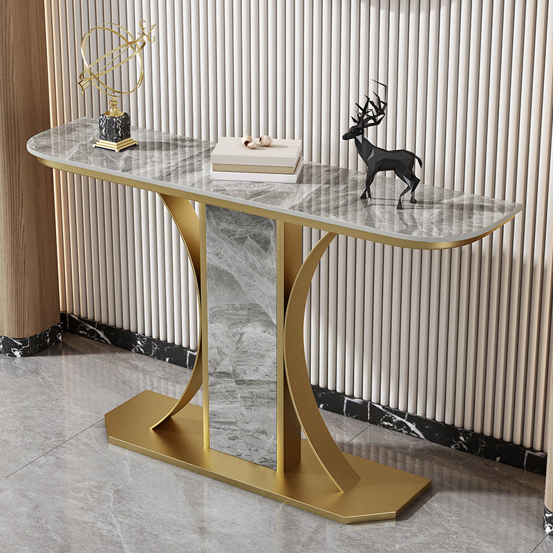 Console da 11,8 "con console glam in ardesia con console resistente ai graffi
