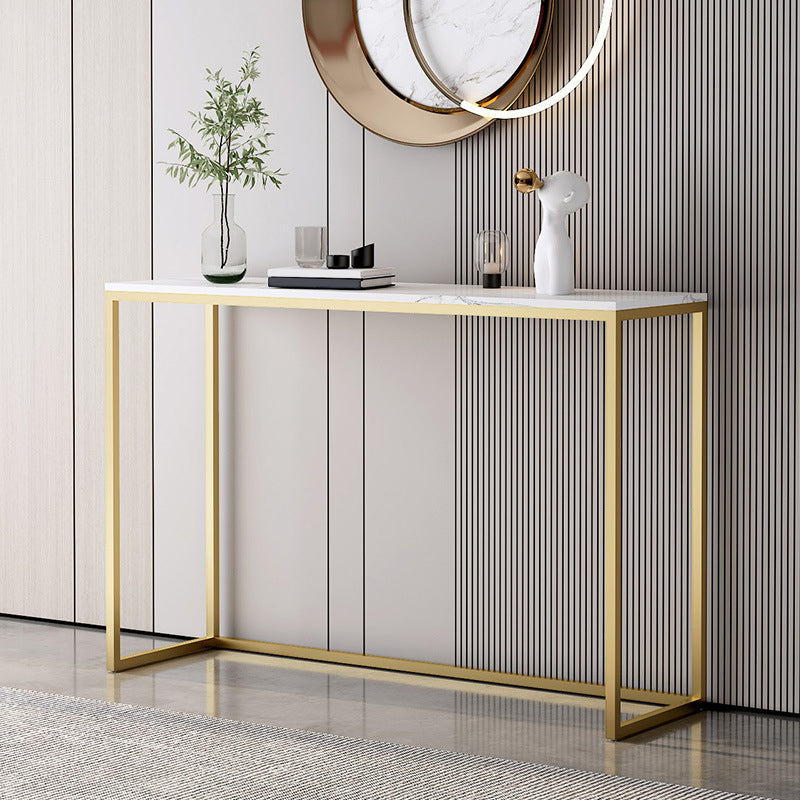 Tabella della console larga 11,8 pollici Rettangolo Metal End Table