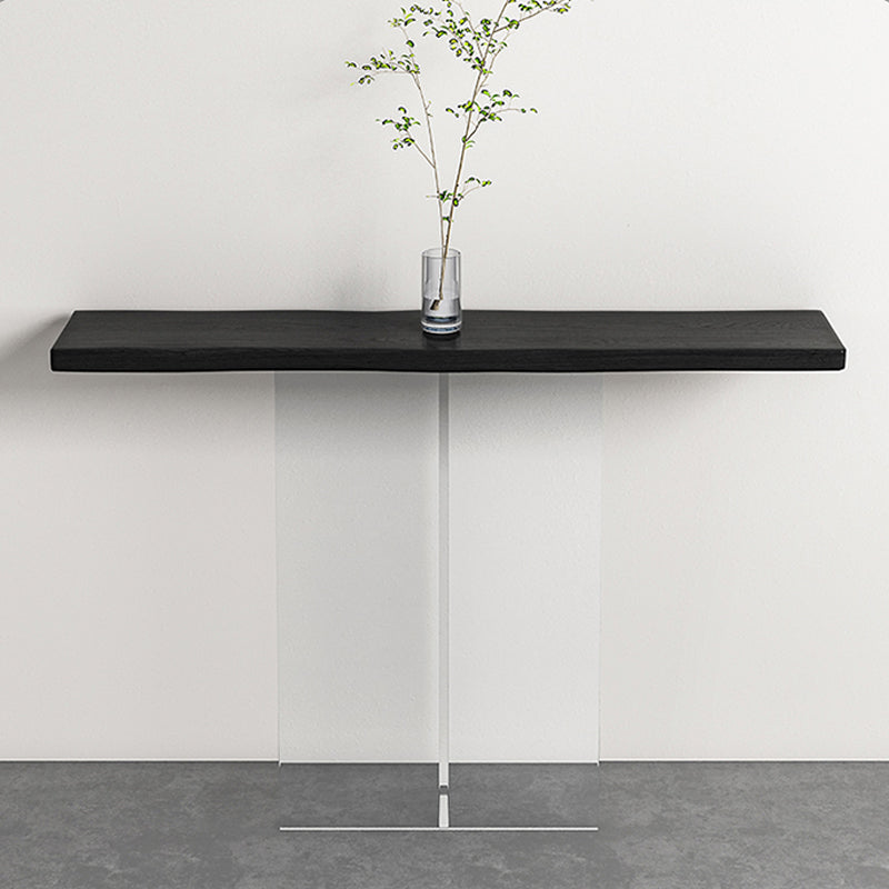 Console acrilica rettangolare Tabella 11.8 "W Contemporary End Table
