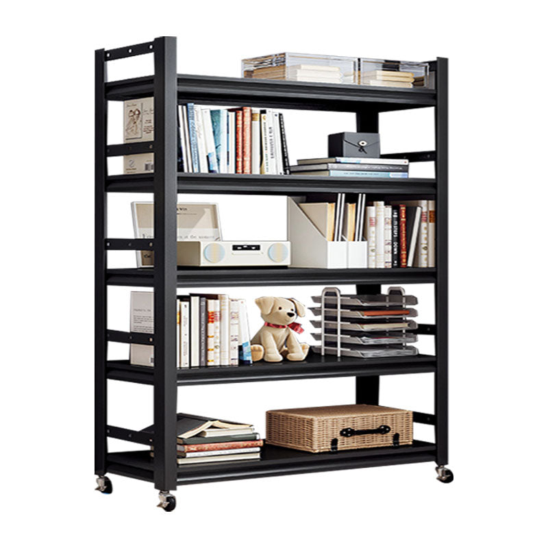 Etagere Shelf Bookcase Contemporary Steel Book Shelf for Study Room