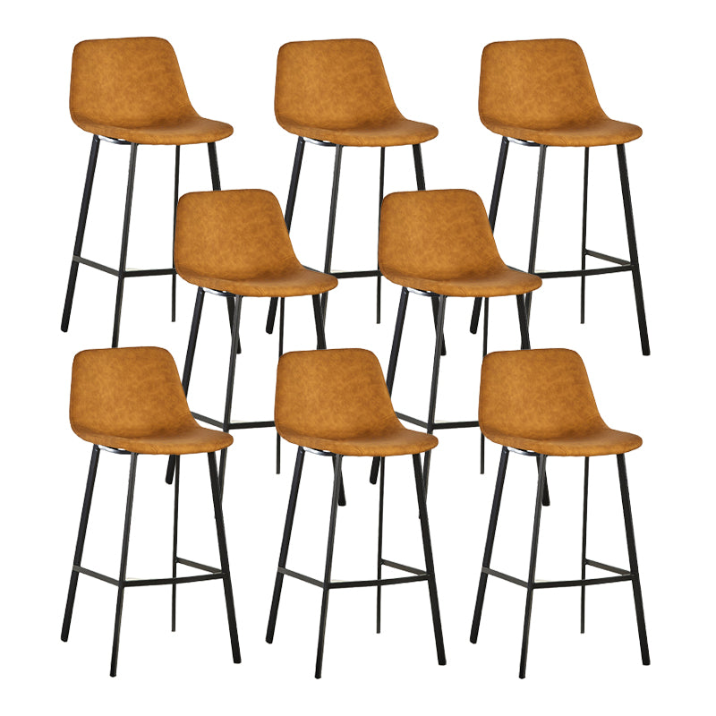 Cubo de cuero de cuero cubierto de fútbol de recipiente industrial y taburete de bar