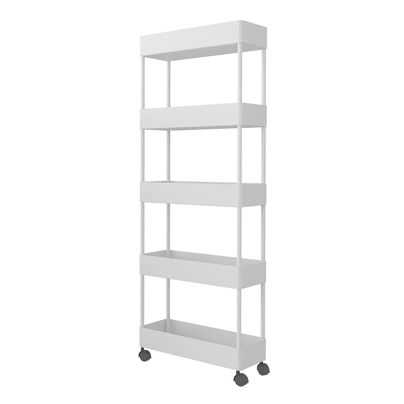 Moderne plastic boekenplank pure witte etagere open plank boekenkast