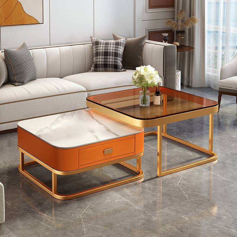 17,72 "Table à cocktail de café de style glamour