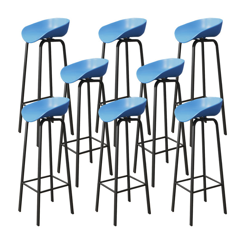 Tabourets de bar de siège de seau en plastique