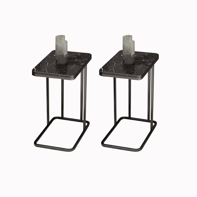 23.83 "Table de altura contemporánea de la mesa auxiliar de la mesa del lado C de metal C