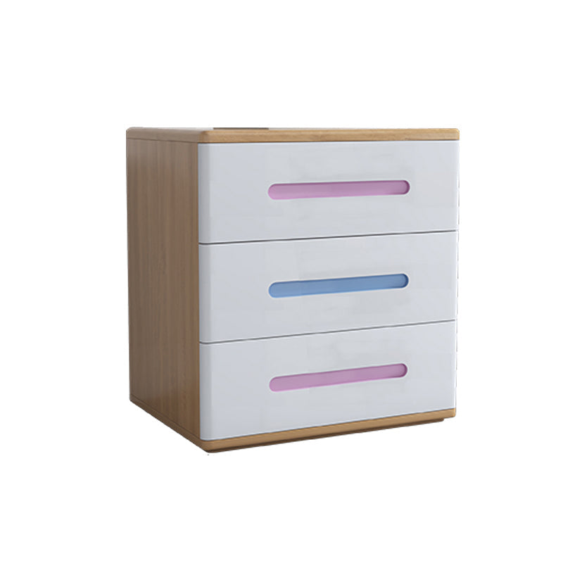 Contemporaneo 22,83 '"torace in legno alto, rettangolo a 3 cassetti.