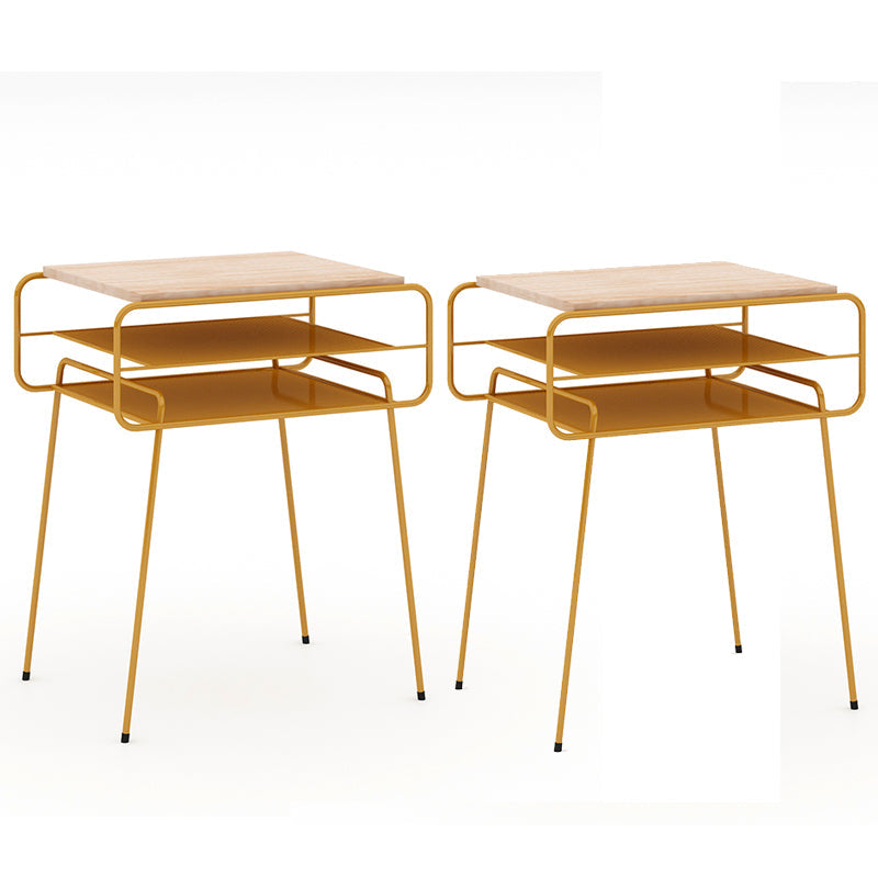 Table de nuit ouverte de lit de lit de lit inférieur avec jambes