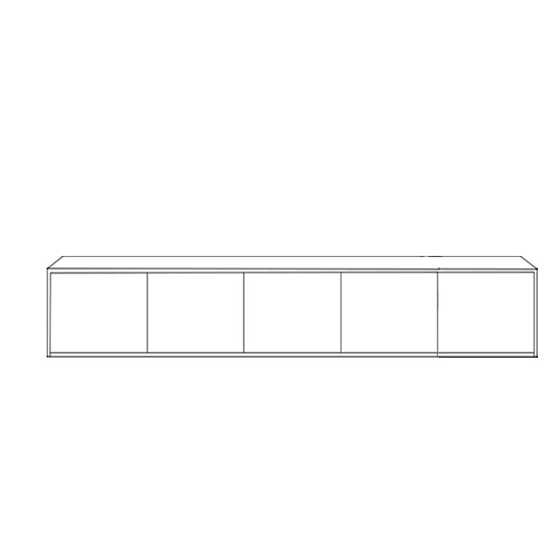 Soggiorno del gabinetto della TV Nordica Sospensione / Console di supporto per la TV a terra