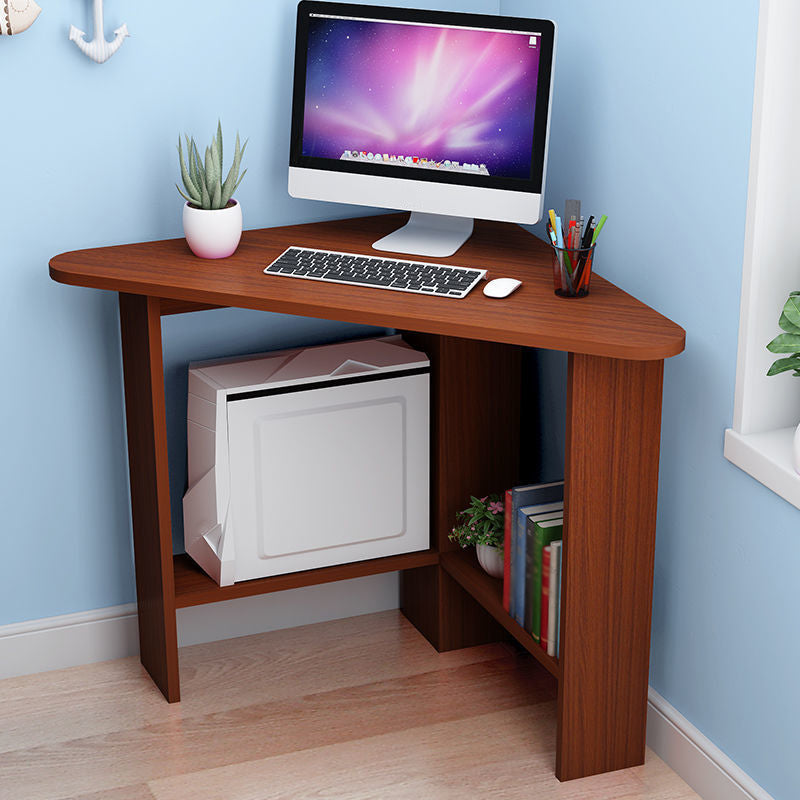 29-inch moderne en eigentijdse schrijfbureau slaapkamer voetstuk houten hoek bureau