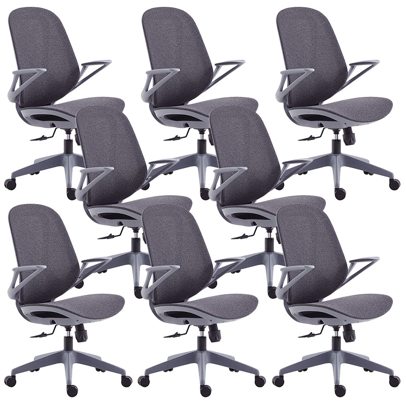 Sedia da scrivania contemporanea sedia a mezzogiorno con ruote