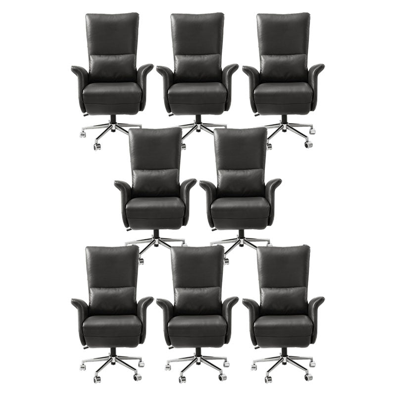 27 "W Silla de silla de brazo contemporáneo almohada de tobogán incluye silla giratoria