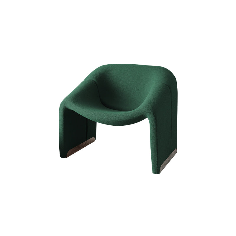 30.7"Wide Solid Color Armchair, Fixed Back Single Chair for Apartment Green Clearhalo 'Accent Chairs' 'accent_chairs' 'Chairs & Seating' 'furn' 'furn_accent_chairs' 'Furniture' 'Living Room Furniture' 5859727