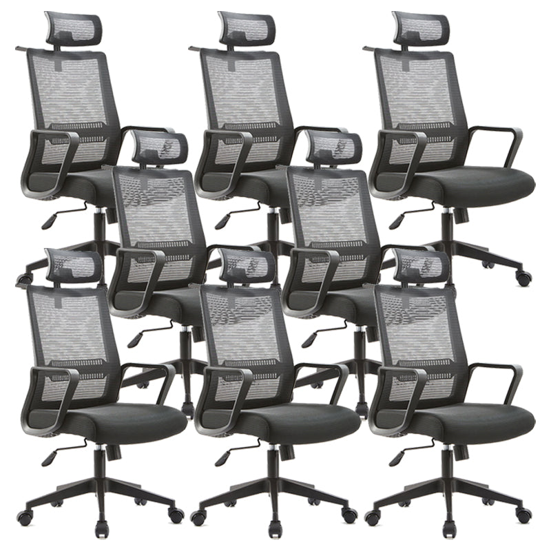 Sedia da ufficio contemporanea fissa armi senza angoscia sedia a braccio