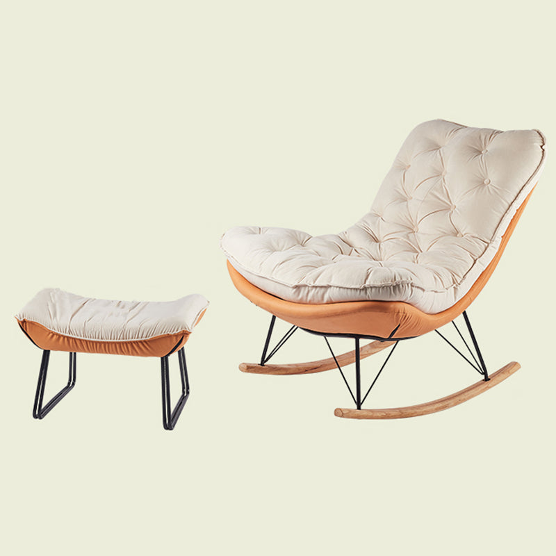 Eenvoudige moderne stijl stoel waterdichte single rocker stoel voor slaapkamer en woonkamer